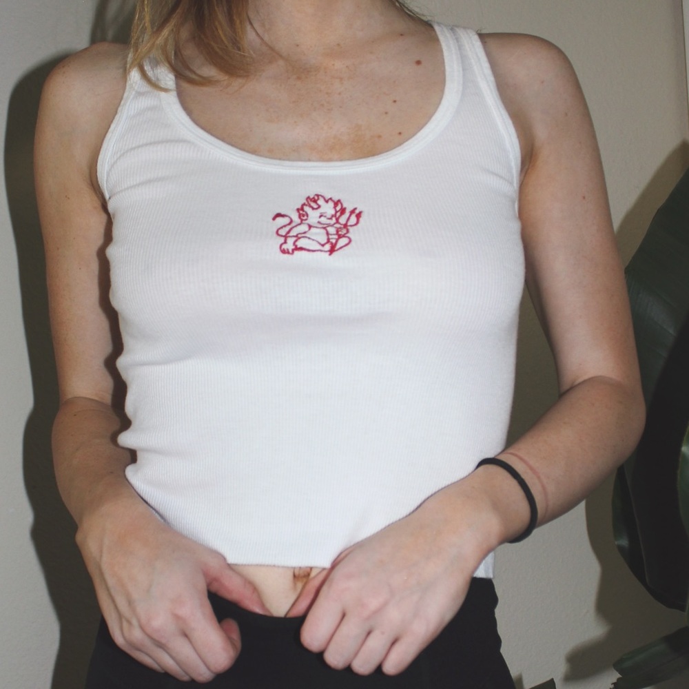 Brandy Melville Devil Tank Top